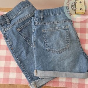 Preloved Children's Place Classic Blue Denim Girl's Shorts